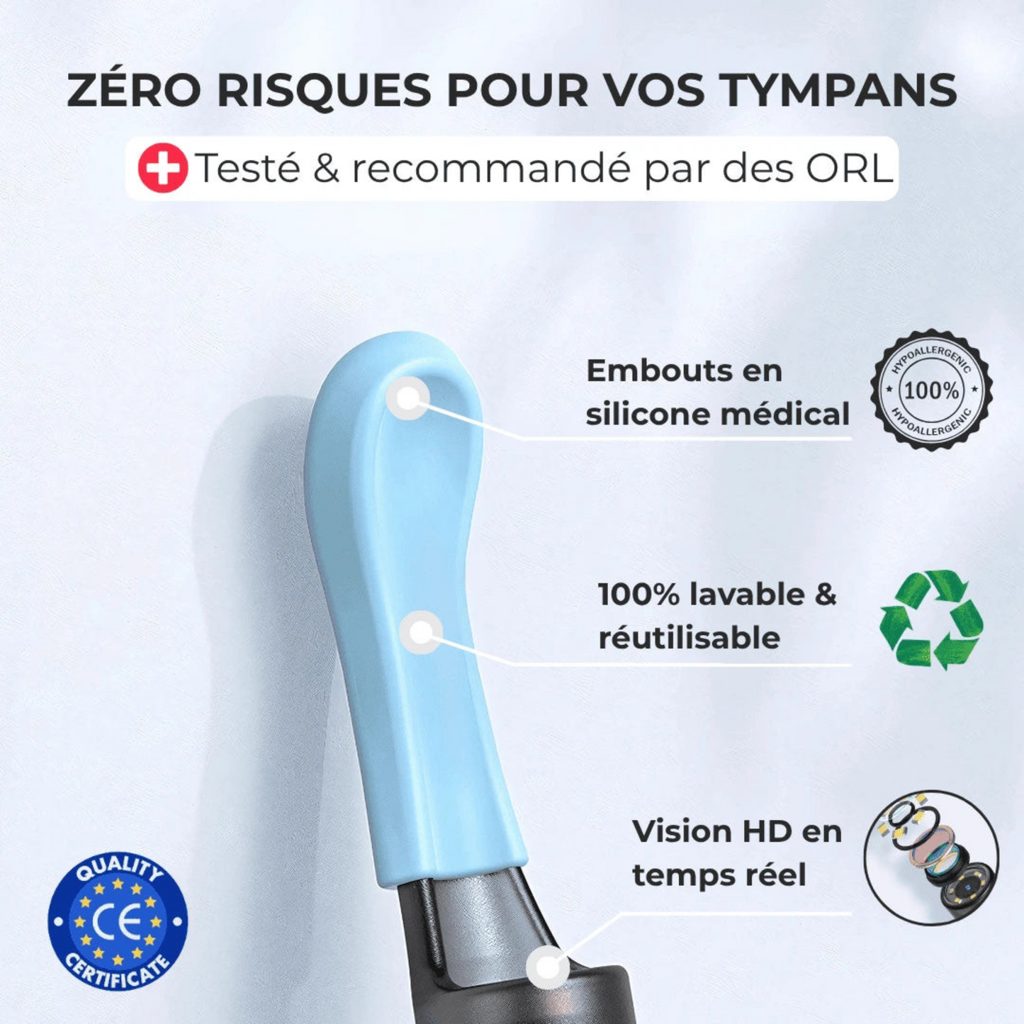 Extracteur de cérumen - CleanEar®