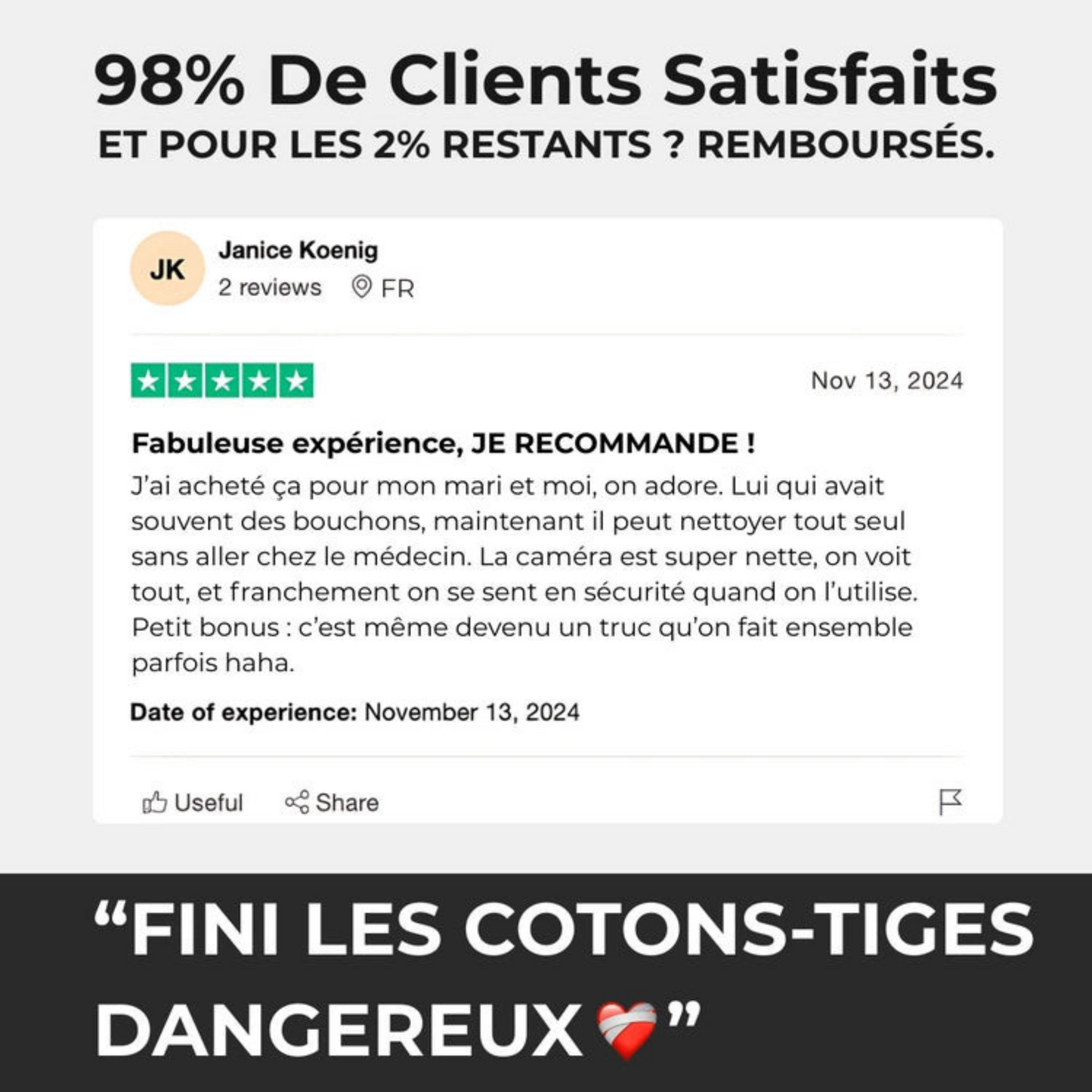 Extracteur de cérumen - CleanEar®