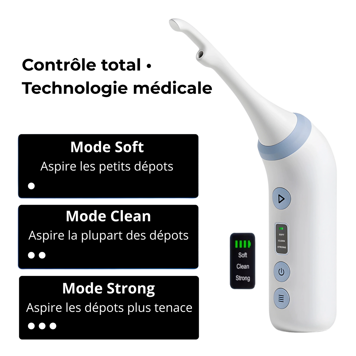 Aspirateur de caséum - FreshBreath®