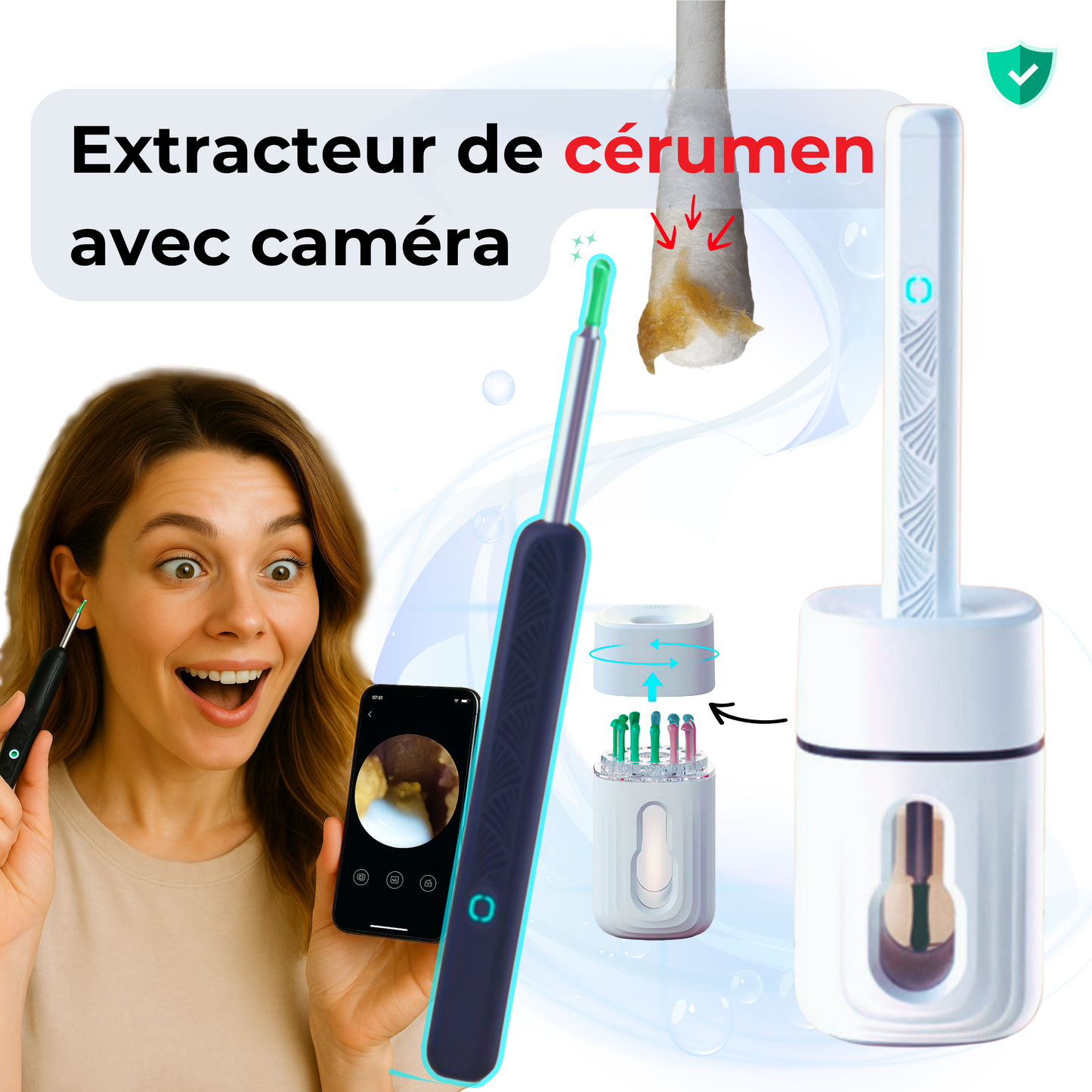 Extracteur de cérumen - CleanEar®