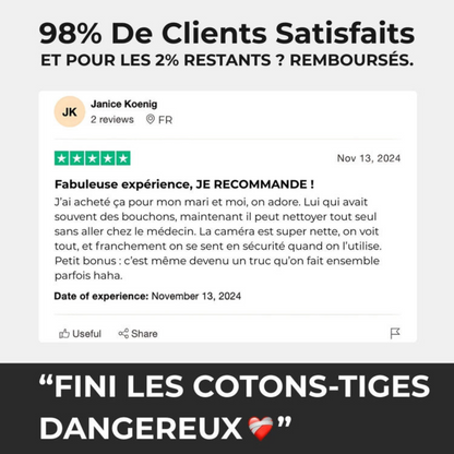 Extracteur de cérumen - CleanEar®