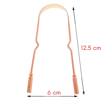 Grattoir à langue en cuivre pur - TonguEase®